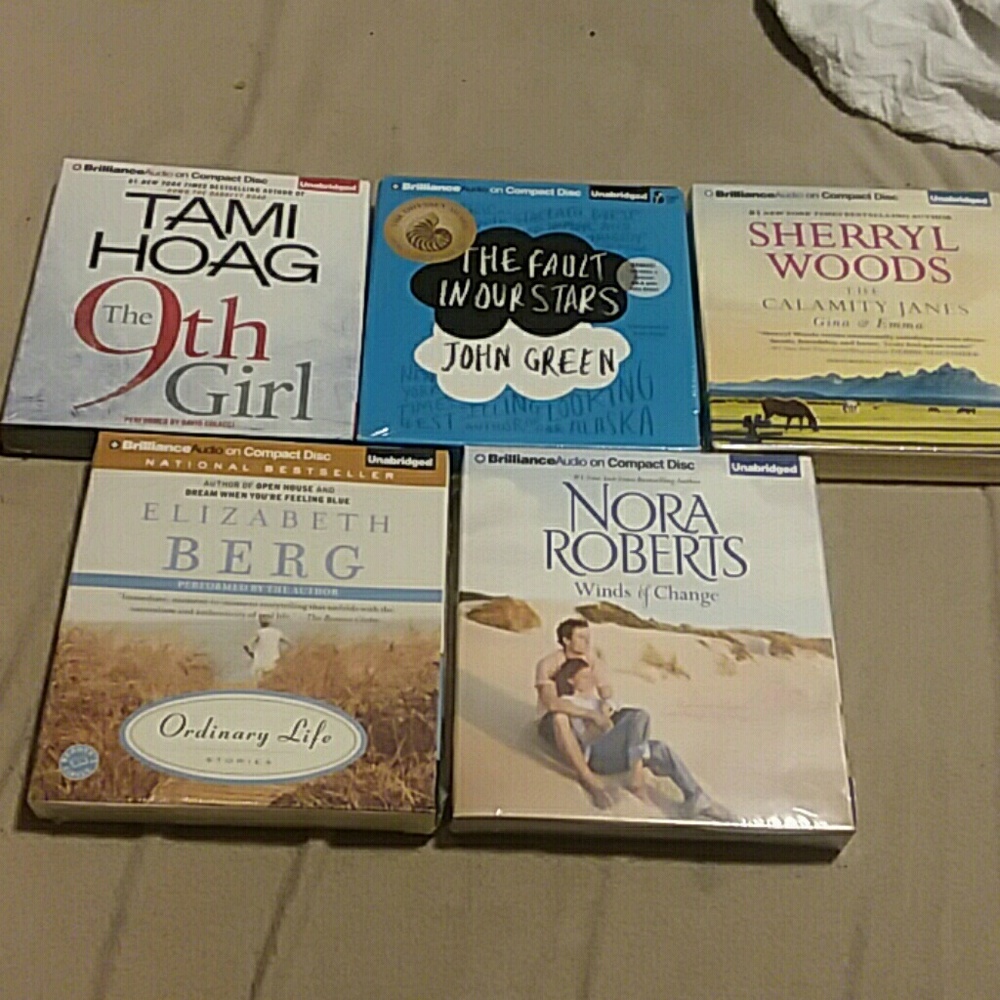 Lot Of 5 Audiobooks